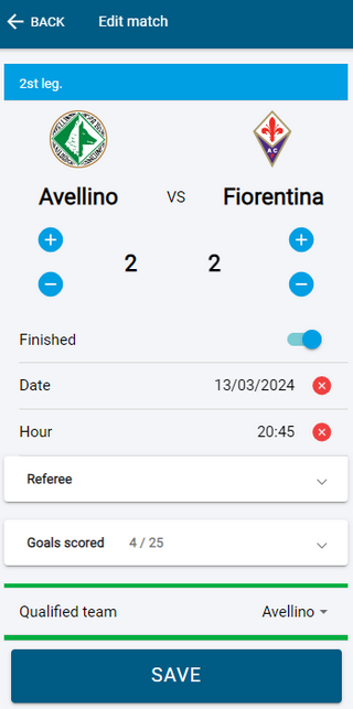 edit return match
